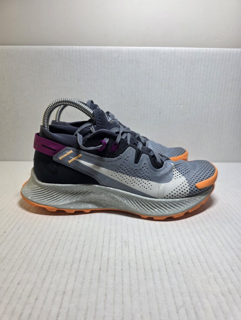 Nike Womens Sz 7.5 Pegasus Trail 2 Shoes Thunder Blue Running Sneakers
